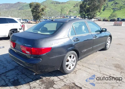 2005 Honda Accord 3.0 Ex из США, поврежденный, VIN 1HGCM66835A052744